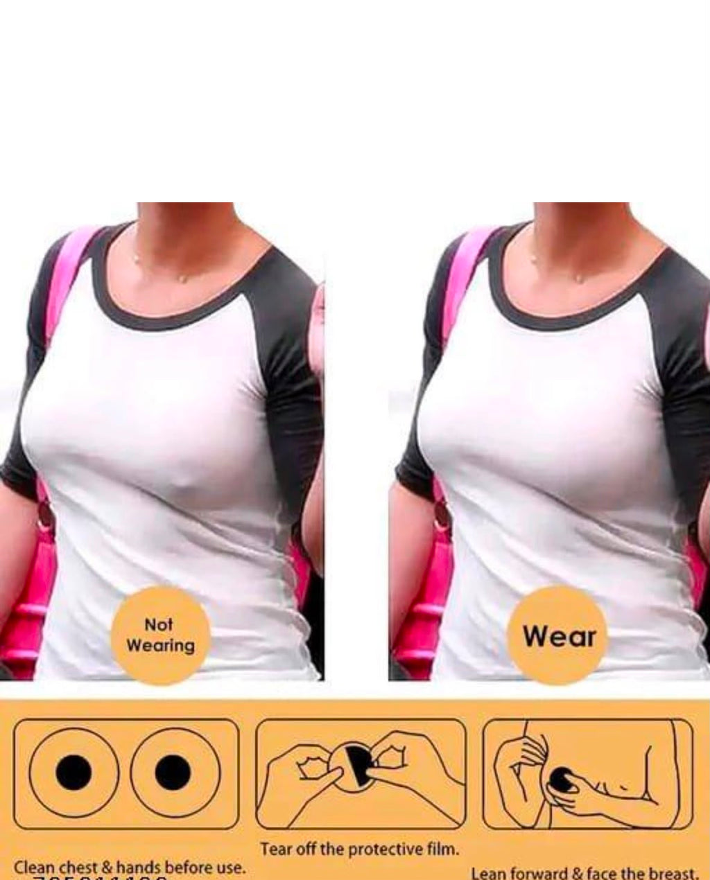 NIPPLE COVERING PAD