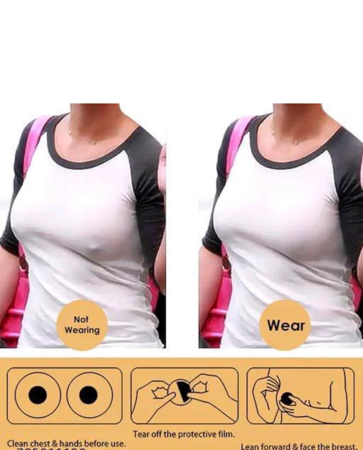 NIPPLE COVERING PAD