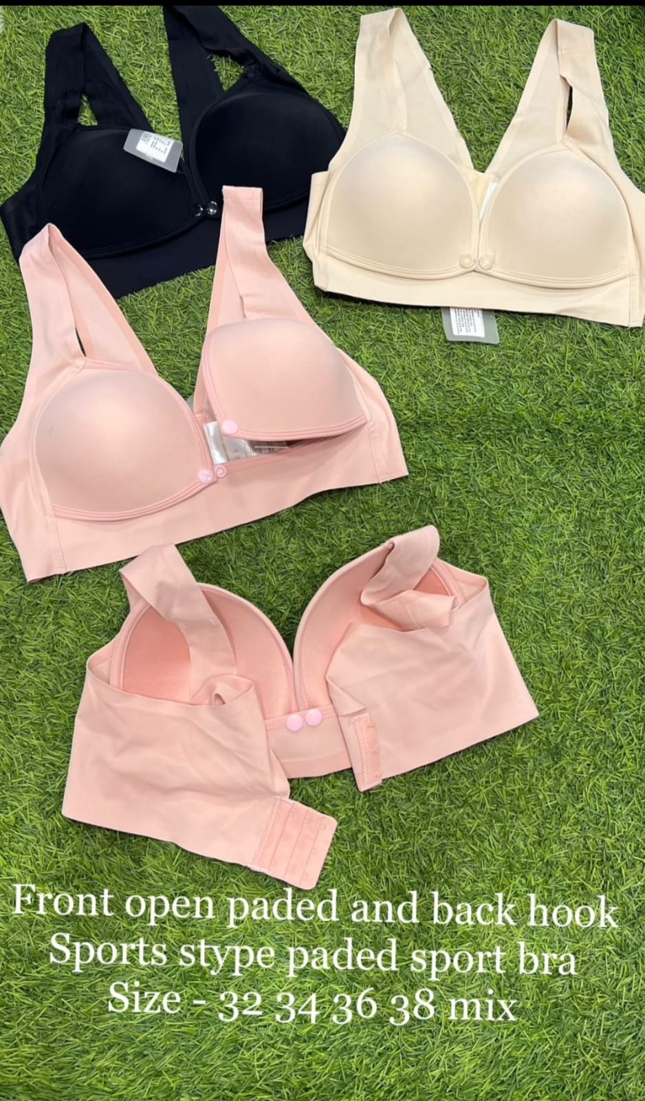 FRONT OPEN PADED