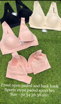 FRONT OPEN PADED